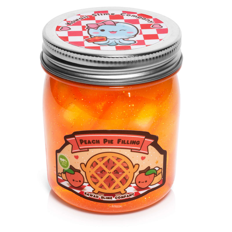 Peach Pie Filling Slime