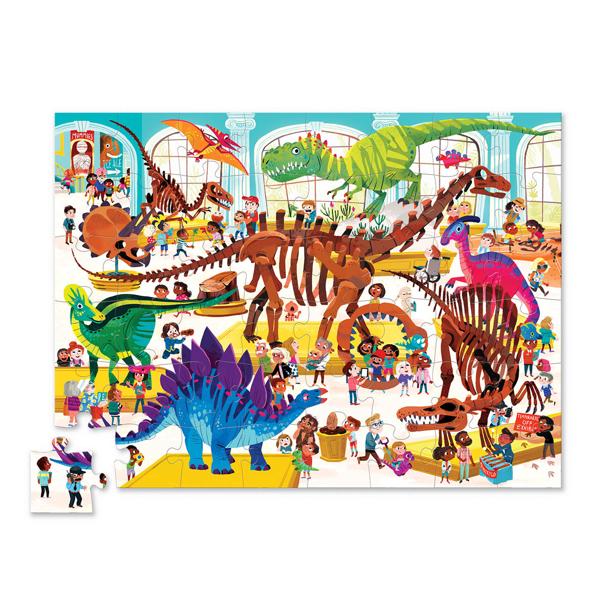 Dinosaur Museum Puzzle 48