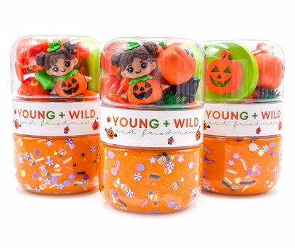 Halloween Dough Jar Ast