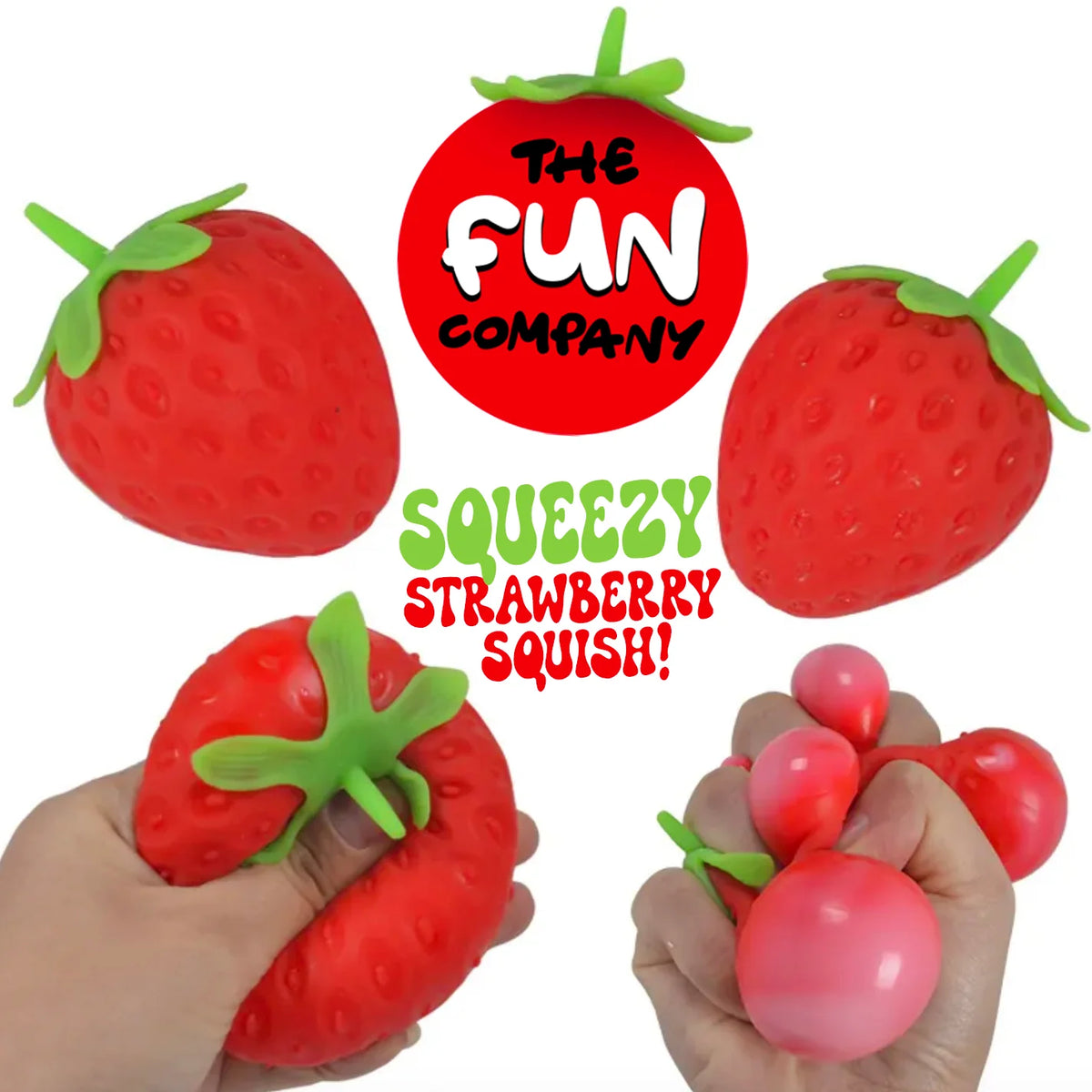 Strawberry Dough Ball