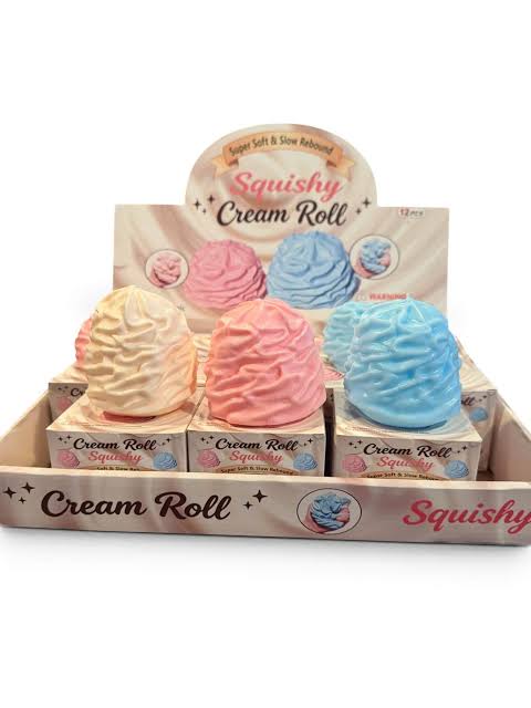 Cream Roll Jelly Squish