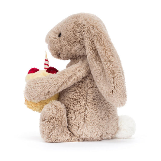 Beige Bunny Birthday