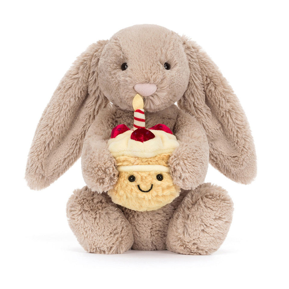Beige Bunny Birthday