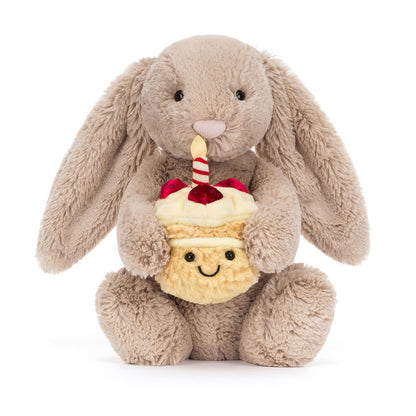 Beige Bunny Birthday