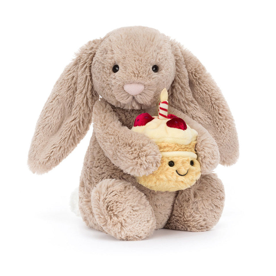 Beige Bunny Birthday