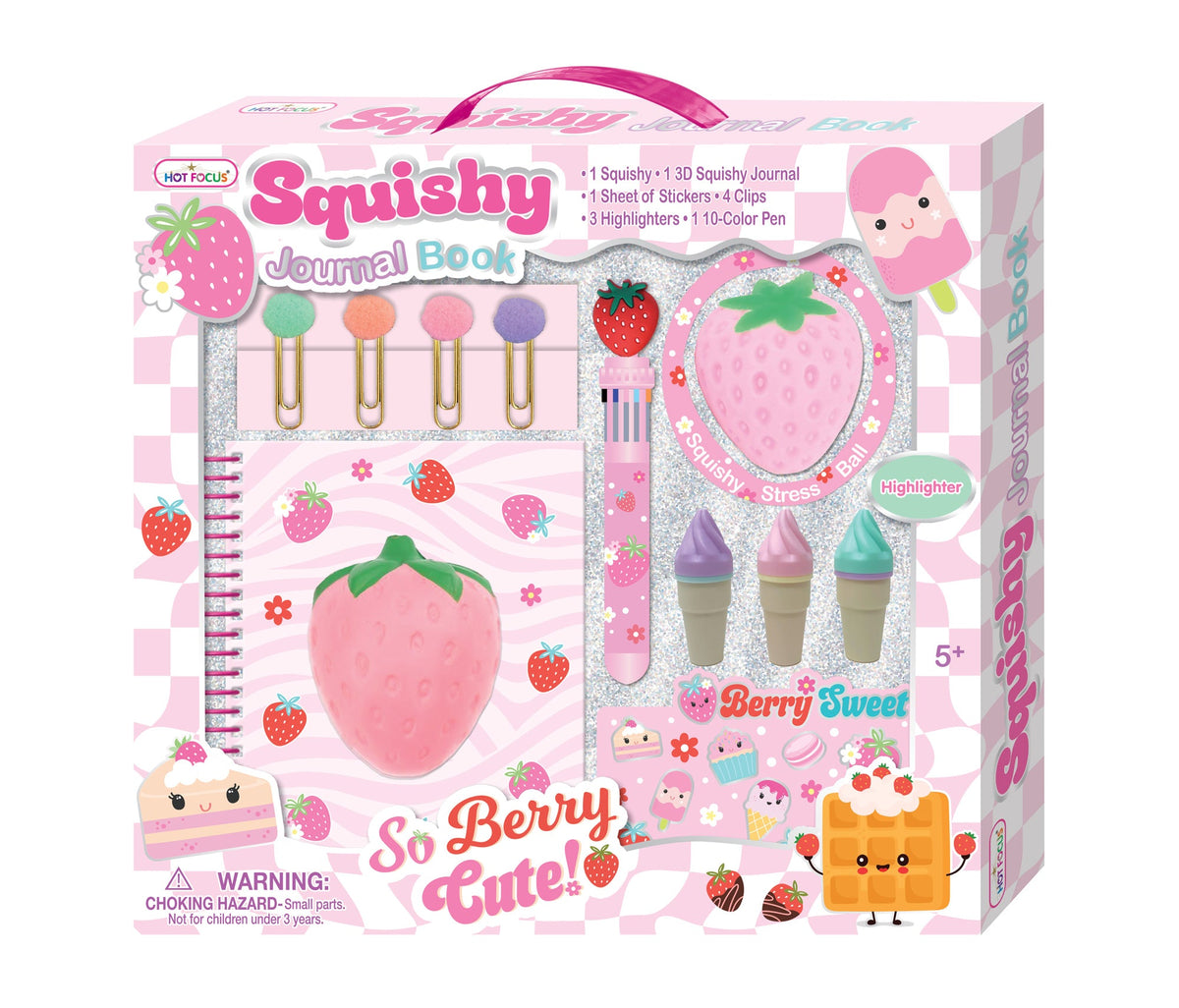 Strawberry Squish Journal