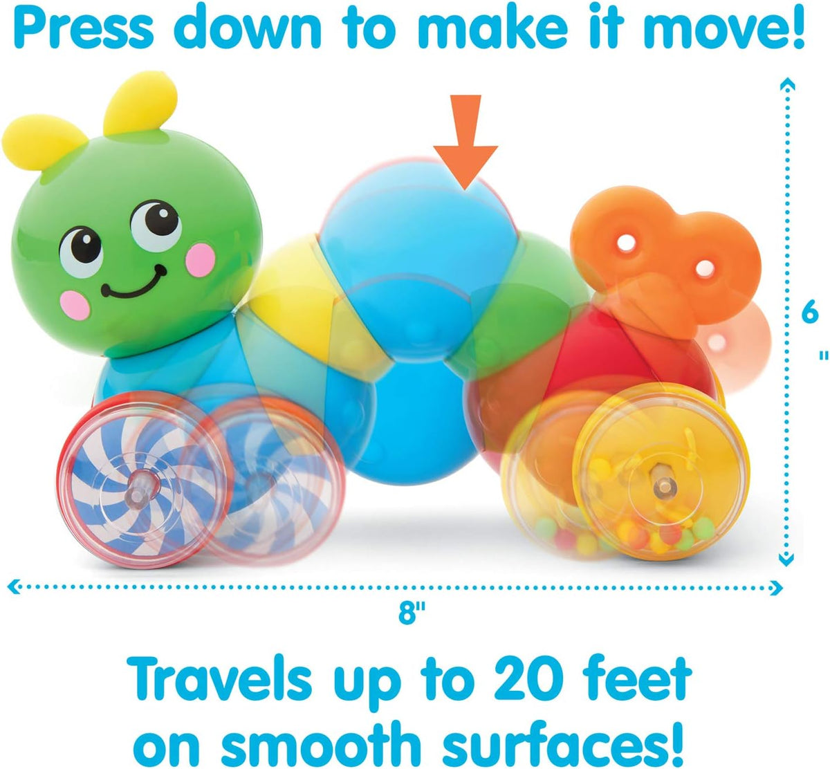 Press 'n Go Inchworm