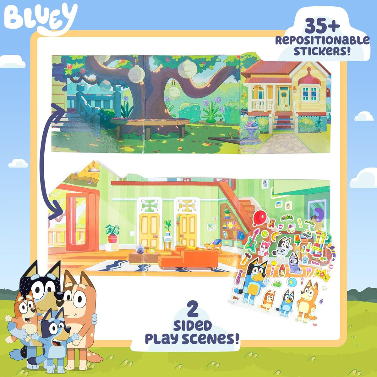 Bluey Sticker Book