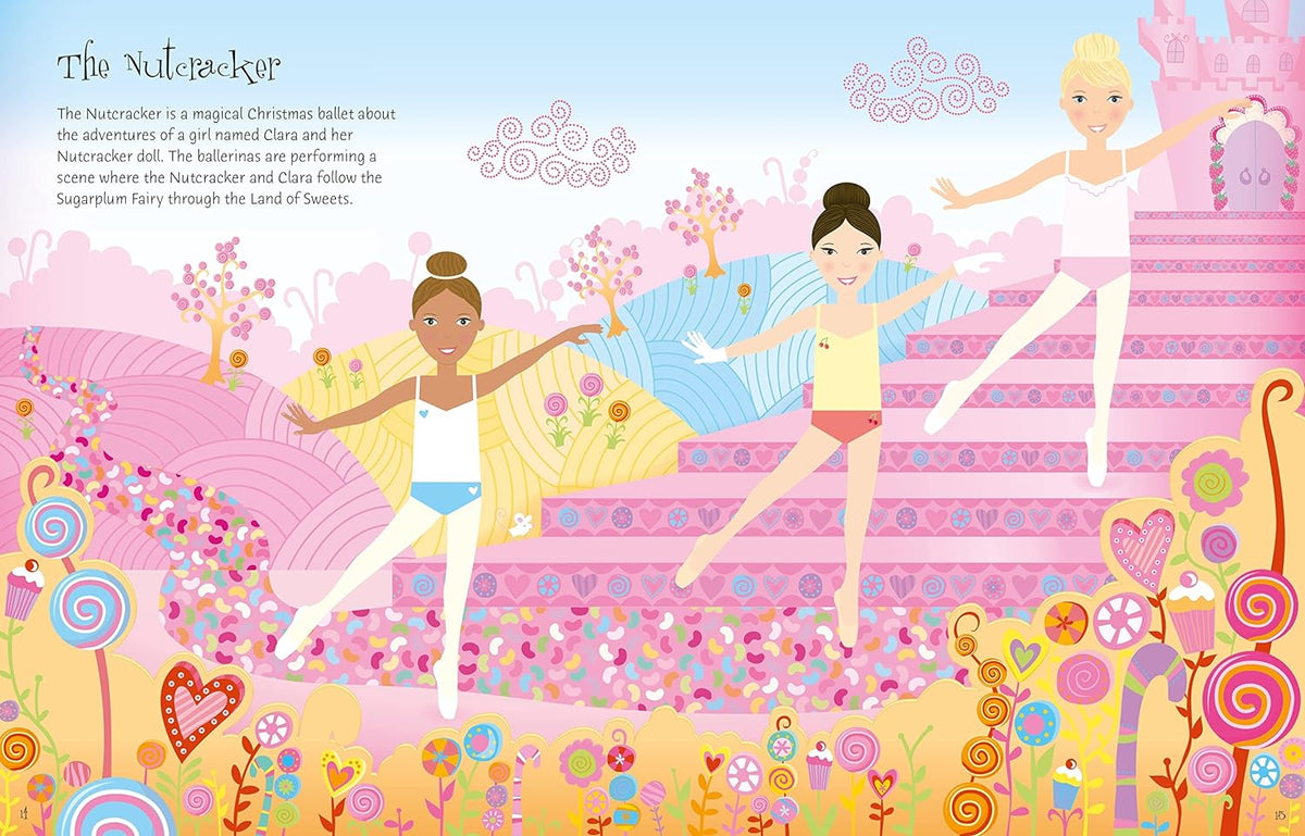 Sticker Dolly Dressing Ballerina Book