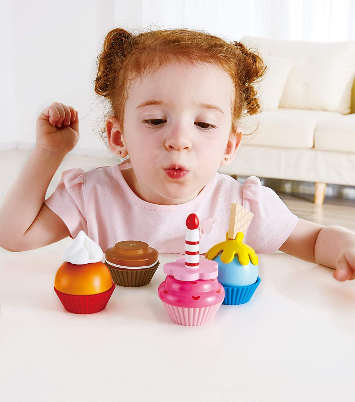 Wooden Cupcakes