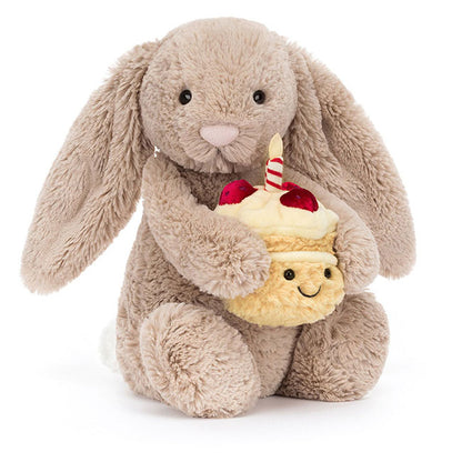 Beige Bunny Birthday