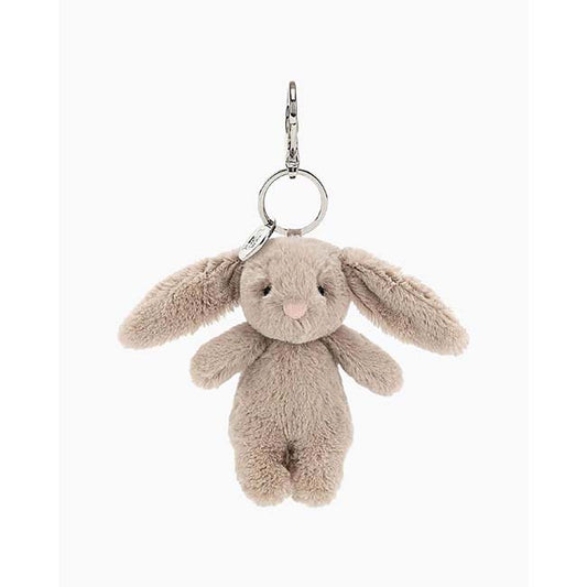 Beige Bunny Bag Charm