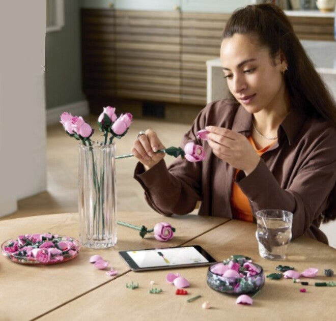 Lego+é-« Botanicals Bouquet of Pink Roses