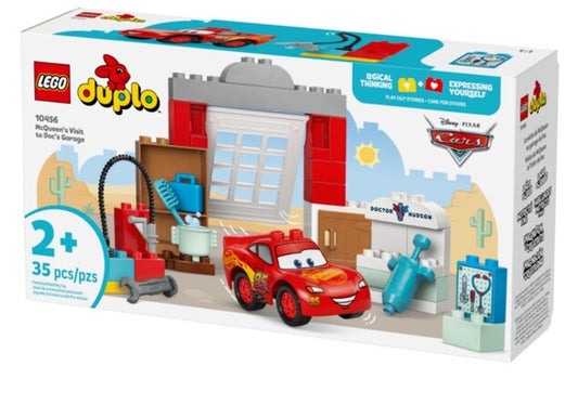 Lego+é-« Duplo Disney and Pixar Cars Mcqueen+ógé¼gäós Visit to Doc+ógé¼gäós Garage