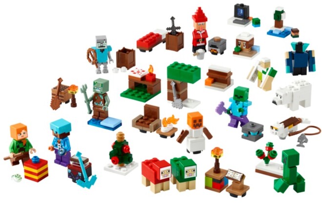 Lego+é-« Minecraft Advent Calendar 2025