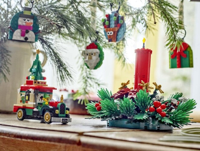 Lego+é-« Christmas Table Decoration
