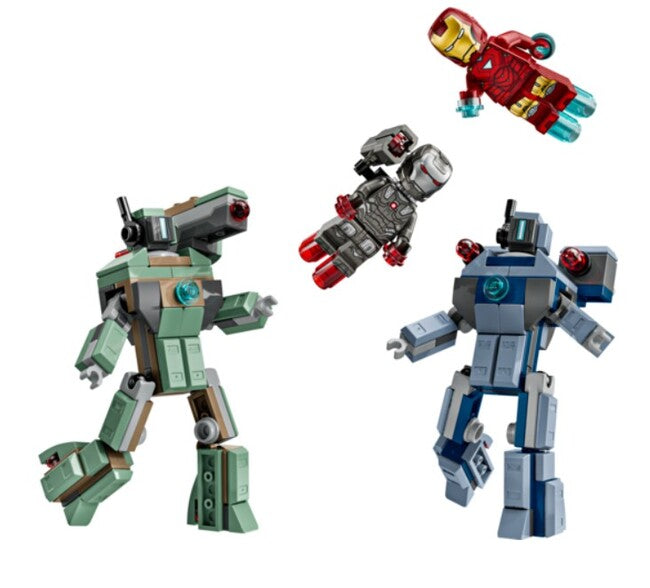 Lego+é-« Marvel Iron Man & War Machine Vs Hammer Drones