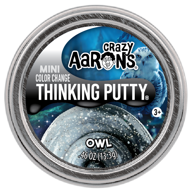 Owl Tin 2 Inch